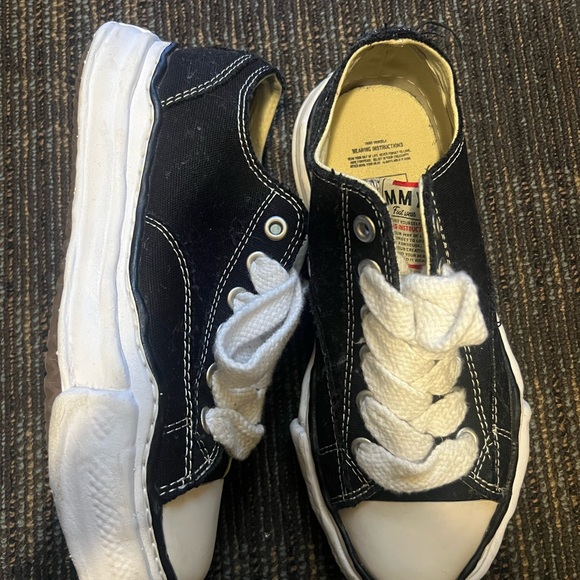 Miharayasuhiro Black and White Athletic Shoes - Picture 1 of 4